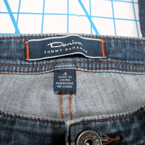 Tommy Bahama Denim Baggy Boyfriend Jeans, Size 4 - Picture 5 of 5